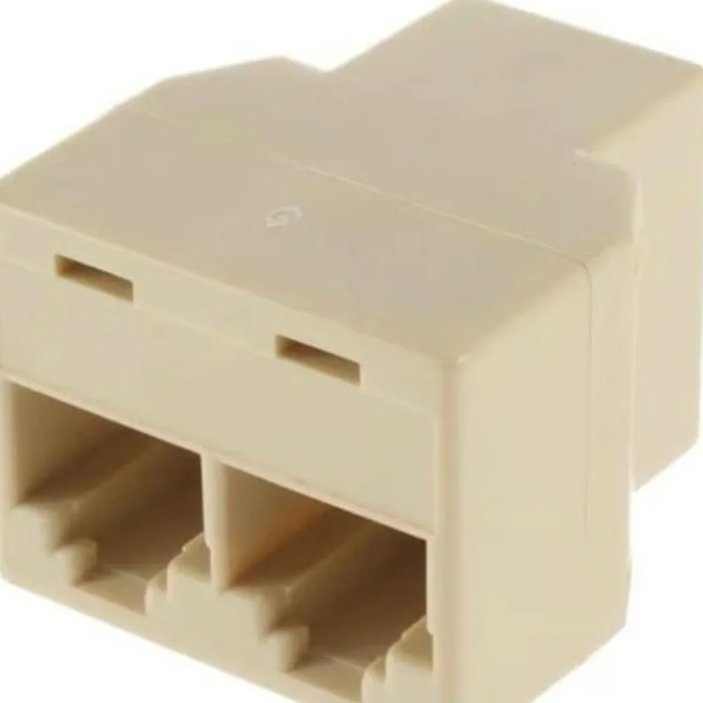 Cable Adapter: Ethernet RJ-45 Splitter Plug